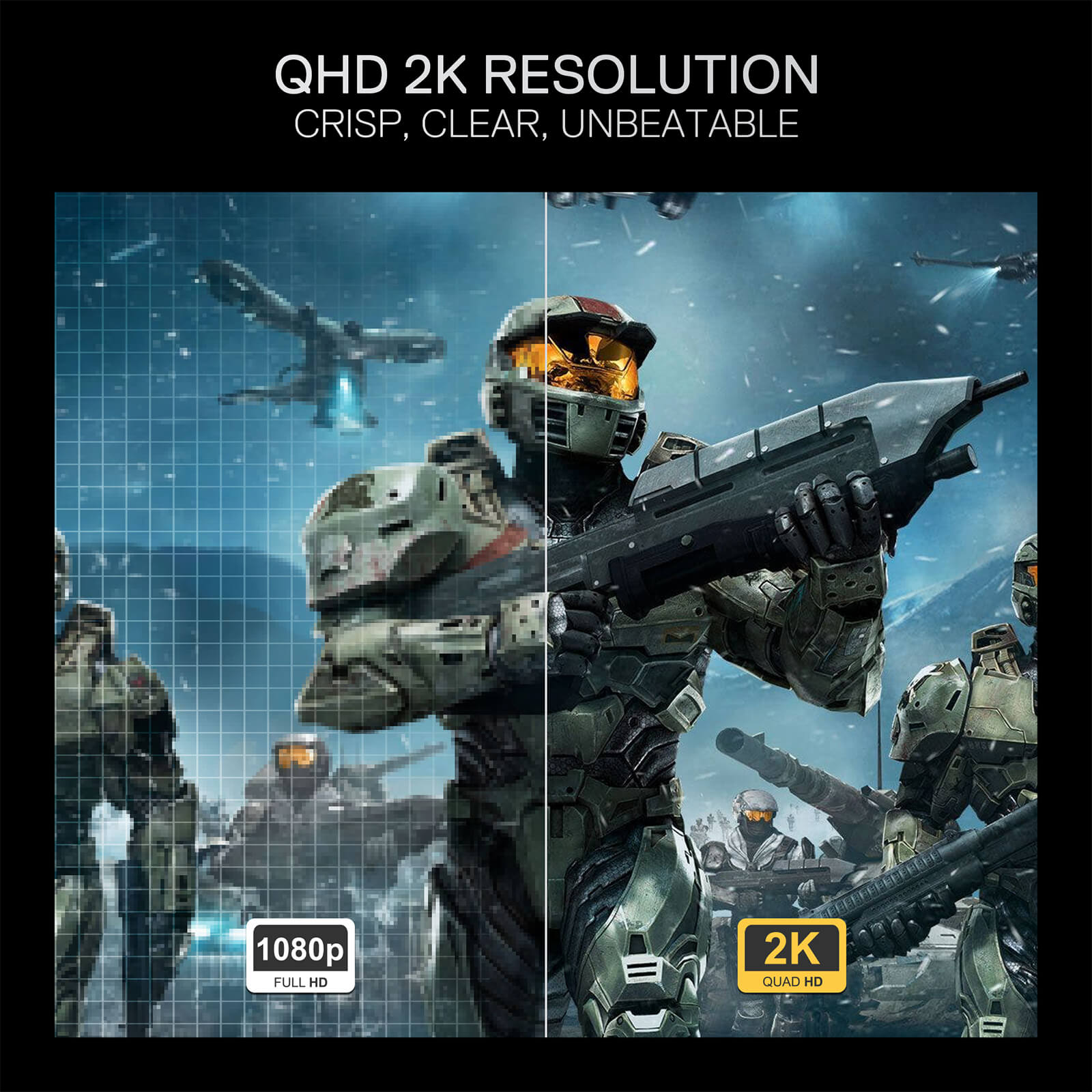 Redragon 27" OLED Flat Gaming Monitor - QHD 2560x1440, 240Hz, 0.03ms GTG, AMD FreeSync Premium, 98.5% DCI-P3, HDR10, Tilt Adjustable, HDMI/DP/Type-C Compatible, Eye Care, VESA Wall Mount