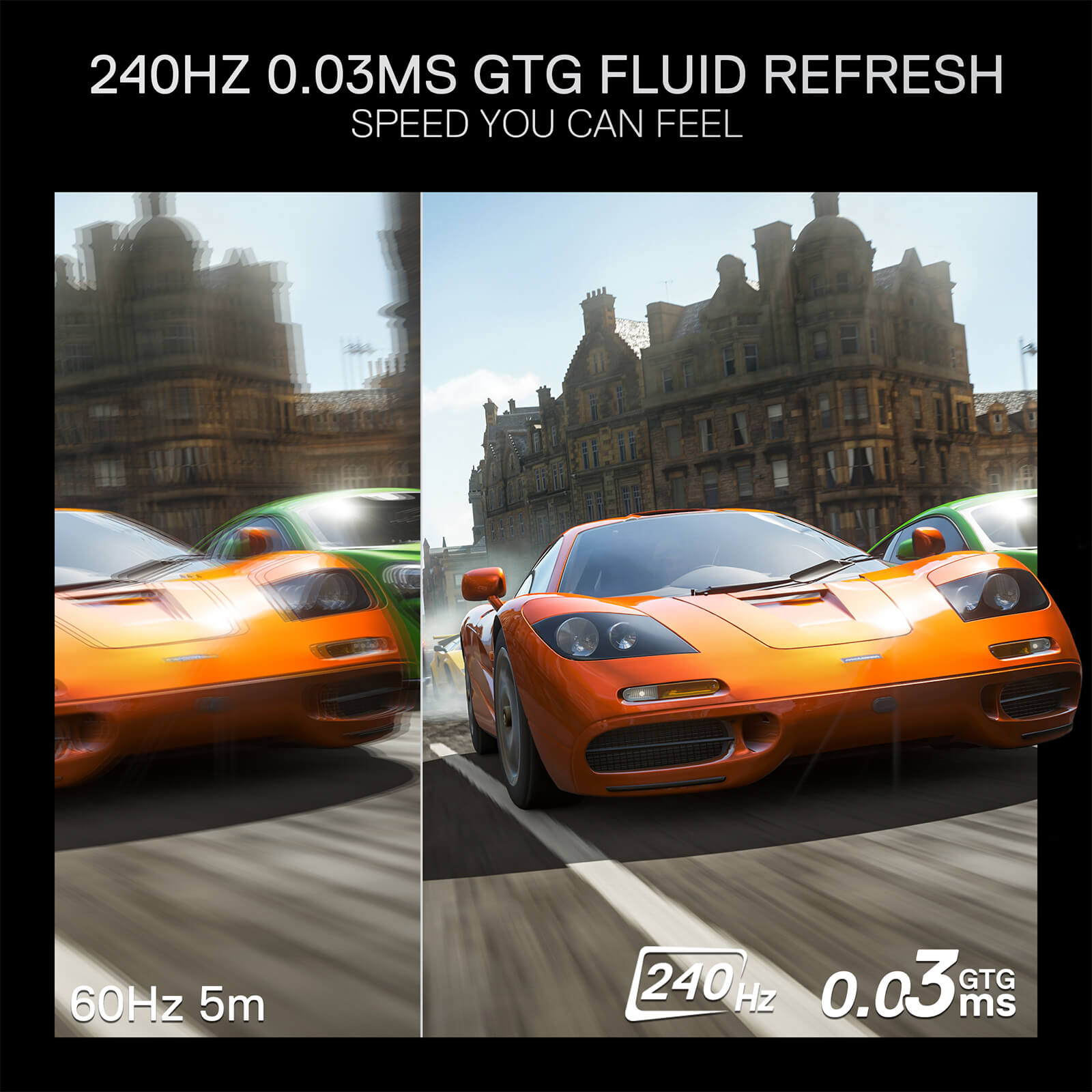 Redragon 27" OLED Flat Gaming Monitor - QHD 2560x1440, 240Hz, 0.03ms GTG, AMD FreeSync Premium, 98.5% DCI-P3, HDR10, Tilt Adjustable, HDMI/DP/Type-C Compatible, Eye Care, VESA Wall Mount