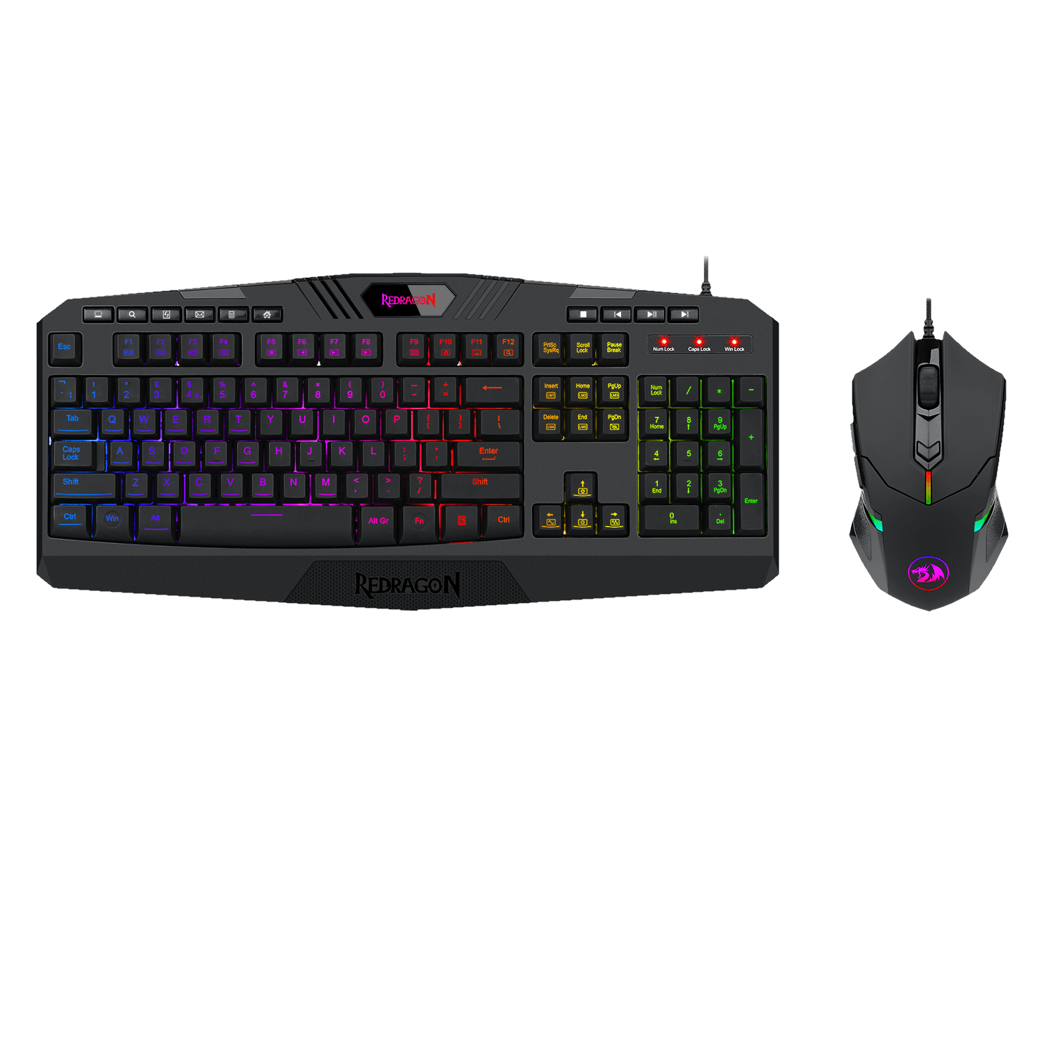 Redragon S101 PC Gaming Keyboard and Mouse Combo