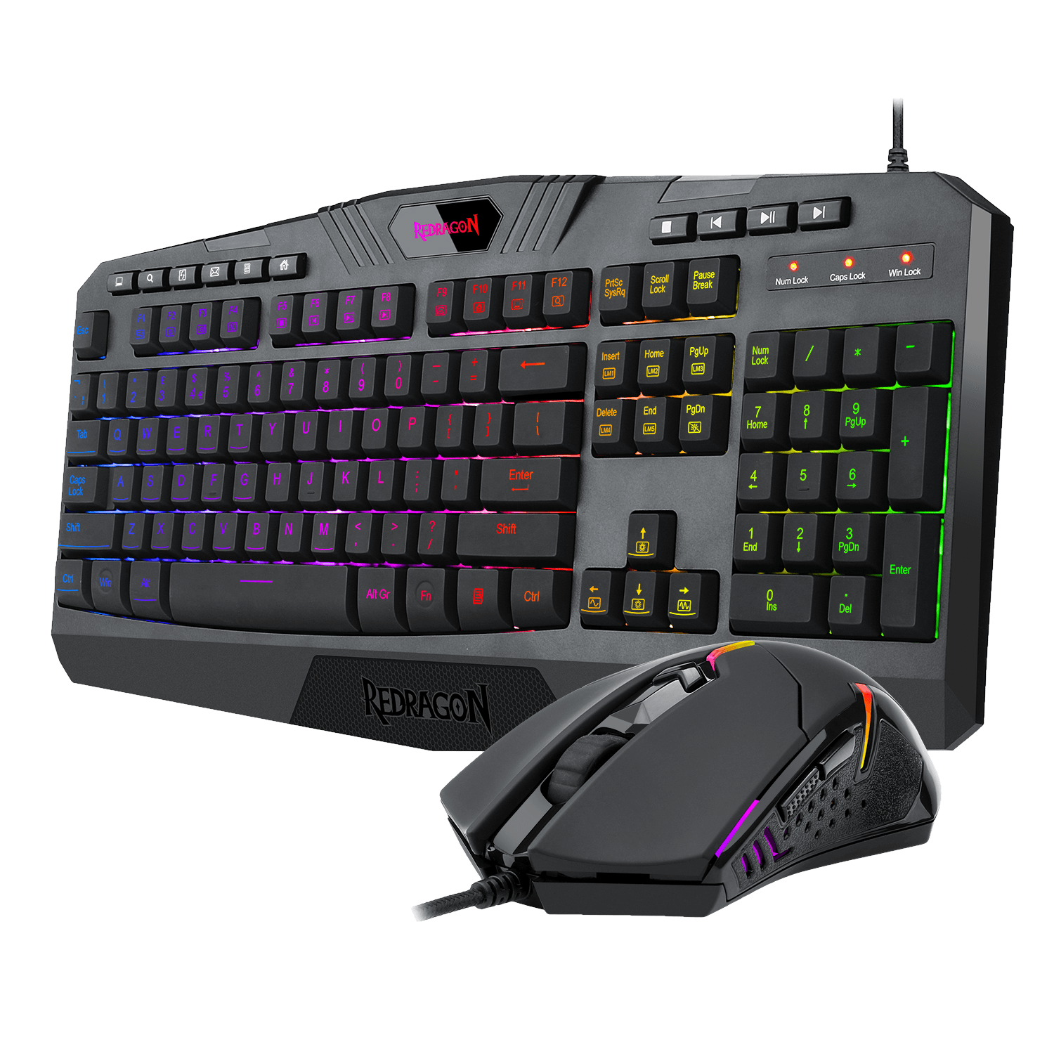 Redragon S101 PC Gaming Keyboard and Mouse Combo