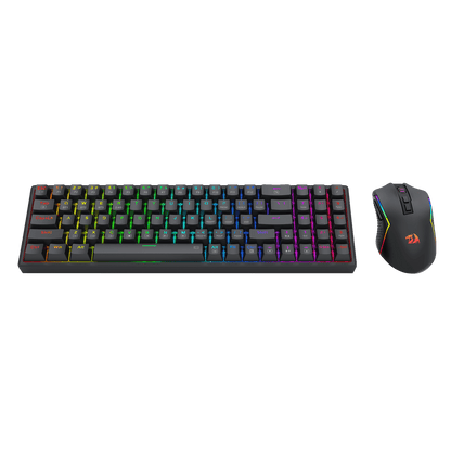 Redragon BS136 Gaming Keyboard & Mouse Combo, 75% K628 Tri-Mode Wireless RGB Mechanical Keyboard and 8000 DPI Gamer Mouse Bundle