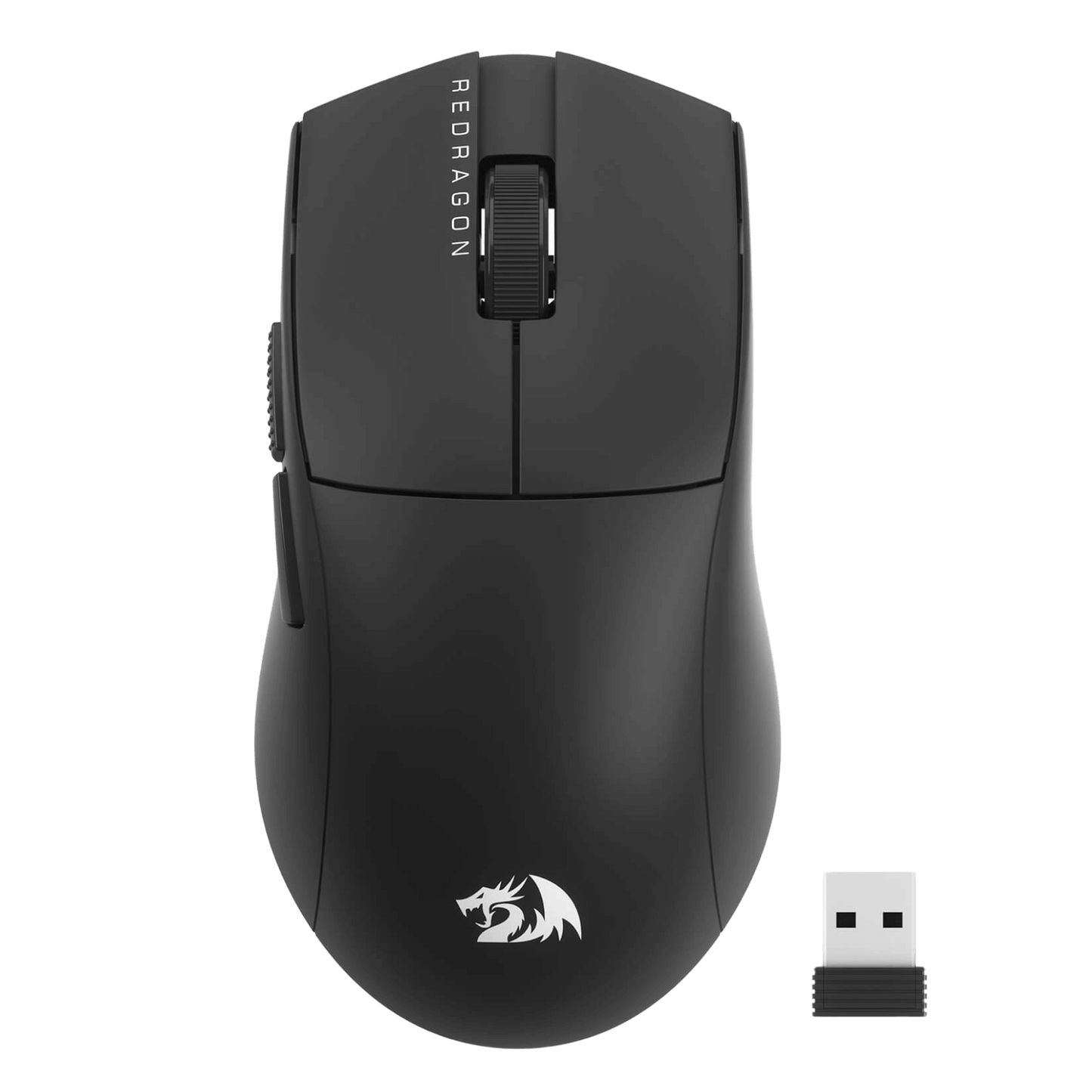 Redragon M922 PRO wireless gaming mouse featuring an ultra-light 51g ergonomic design, 3 connection modes (Bluetooth, 2.4GHz, wired), 26,000 DPI sensor, and customizable buttons for competitive gaming