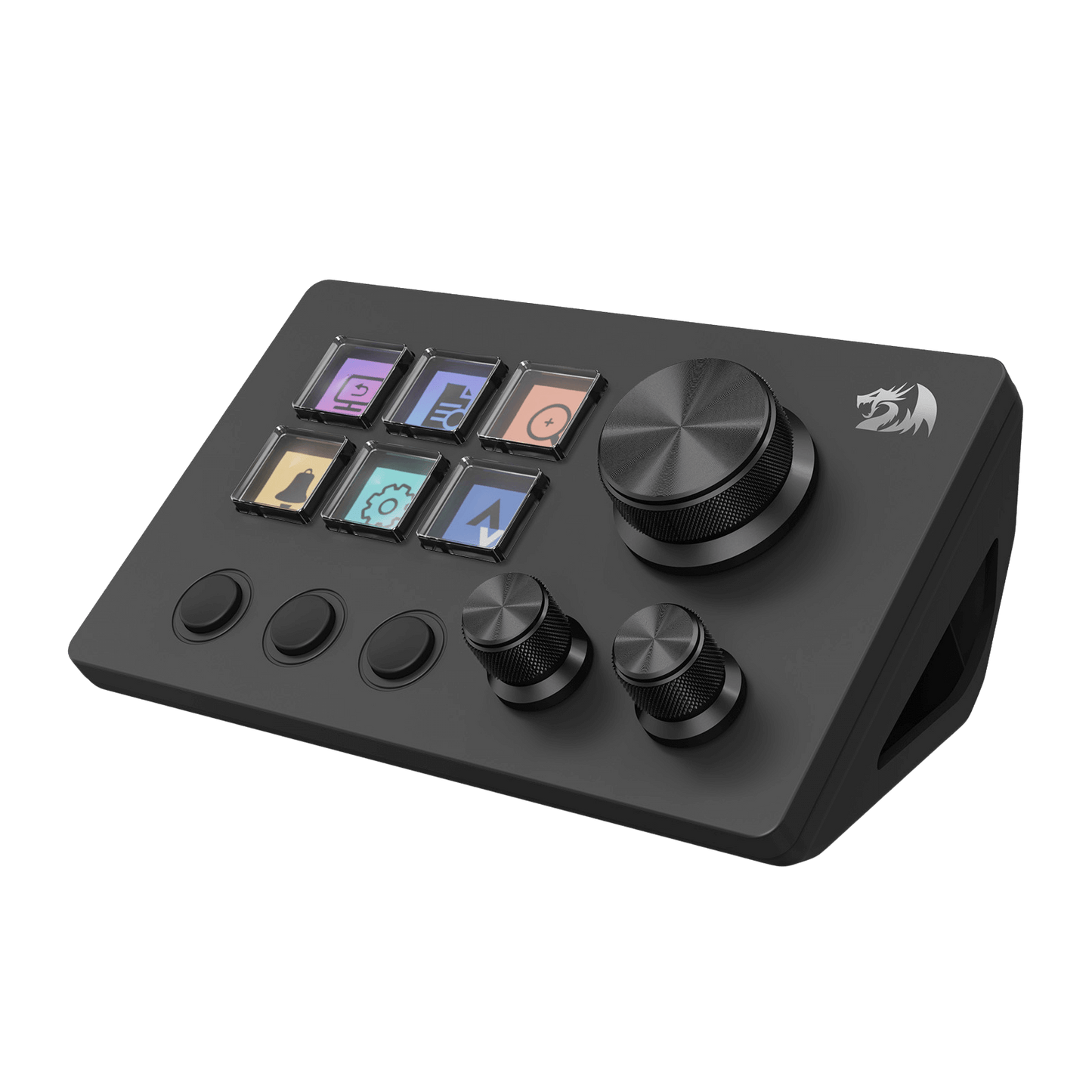 Redragon SS551 Stream Controller - All-in-One Macro Pad, LCD Keys & Dials, Stream Station for Content Creators, Streaming, Gaming - PC & Mac Compatible
