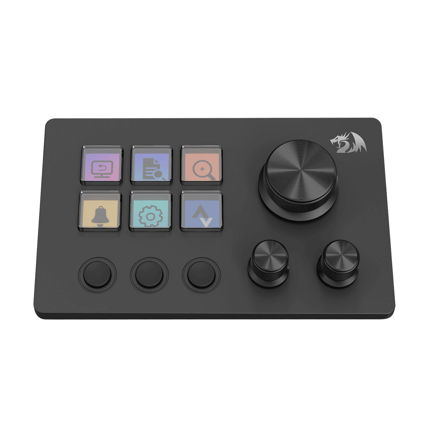 Redragon SS551 Stream Controller - All-in-One Macro Pad, LCD Keys & Dials, Stream Station for Content Creators, Streaming, Gaming - PC & Mac Compatible