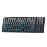 Redragon K707 PRO Gradient 80% Wireless Mechanical Gaming Keyboard – Hot-Swappable TKL with Tri-Mode (USB-C, Bluetooth 5.0, 2.4GHz), Quiet Linear Switches, Noise Dampening, Side-Printed PBT Keycaps, RGB Backlit, Customizable