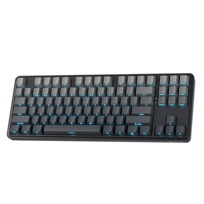 Redragon K707 PRO Gradient 80% Wireless Mechanical Gaming Keyboard – Hot-Swappable TKL with Tri-Mode (USB-C, Bluetooth 5.0, 2.4GHz), Quiet Linear Switches, Noise Dampening, Side-Printed PBT Keycaps, RGB Backlit, Customizable