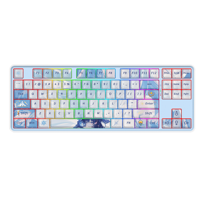 Redragon STAR BLADE K707 PRO 80% Wireless Gasket RGB Anime Gaming Keyboard