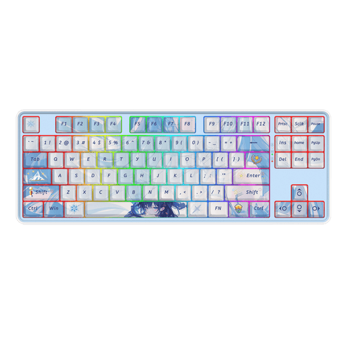 Redragon STAR BLADE K707 PRO 80% Wireless Gasket RGB Anime Gaming Keyboard