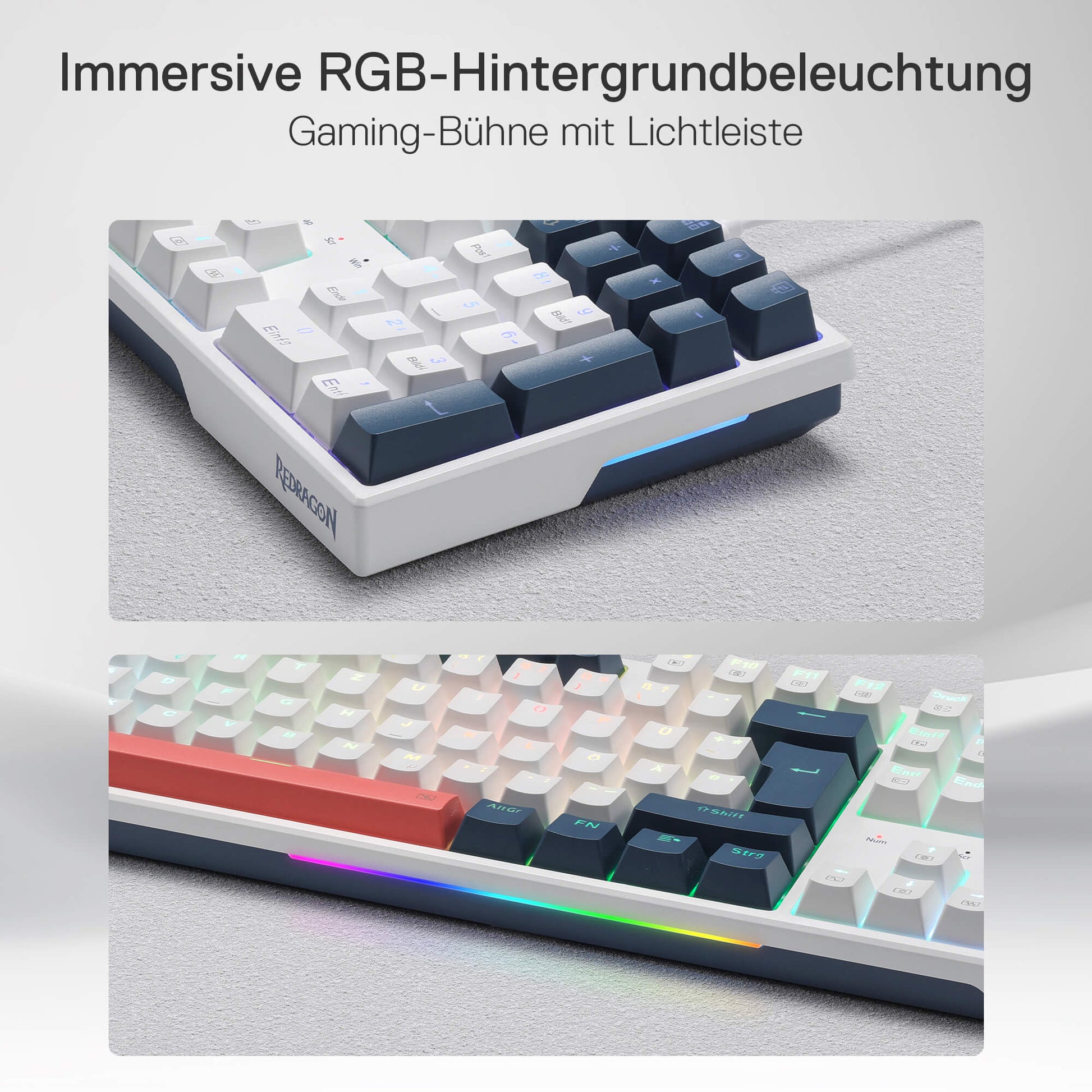 Redragon K630 Dragonborn Tastiera da gioco RGB cablata al 60%, tastiera Redragon K630 Dragonborn Tastiera da gioco RGB cablata al 60%, tastiera