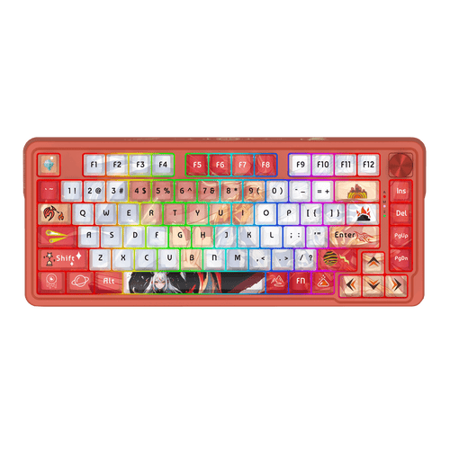 Redragon UCAL K673 PRO 75% Wireless Gasket Anime Keyboard