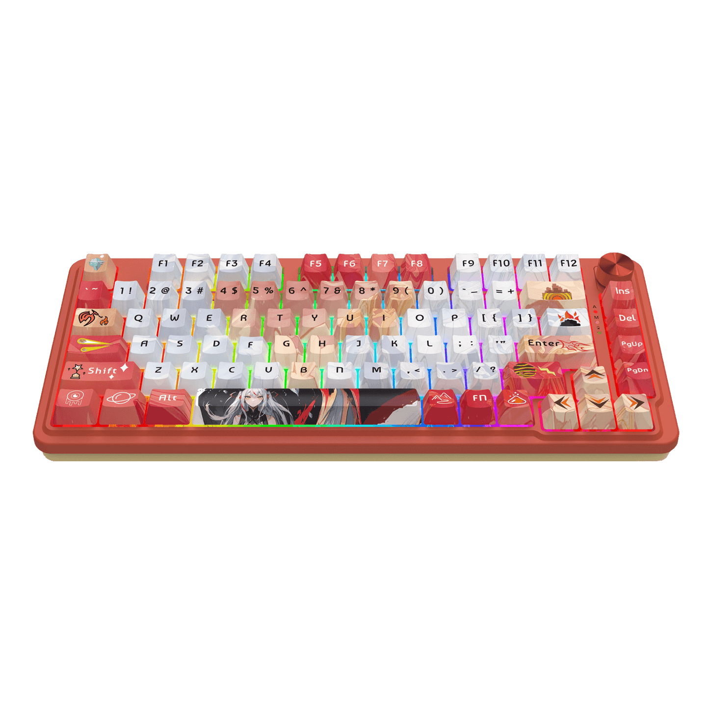 Redragon UCAL K673 PRO 75% Wireless Gasket Anime Keyboard