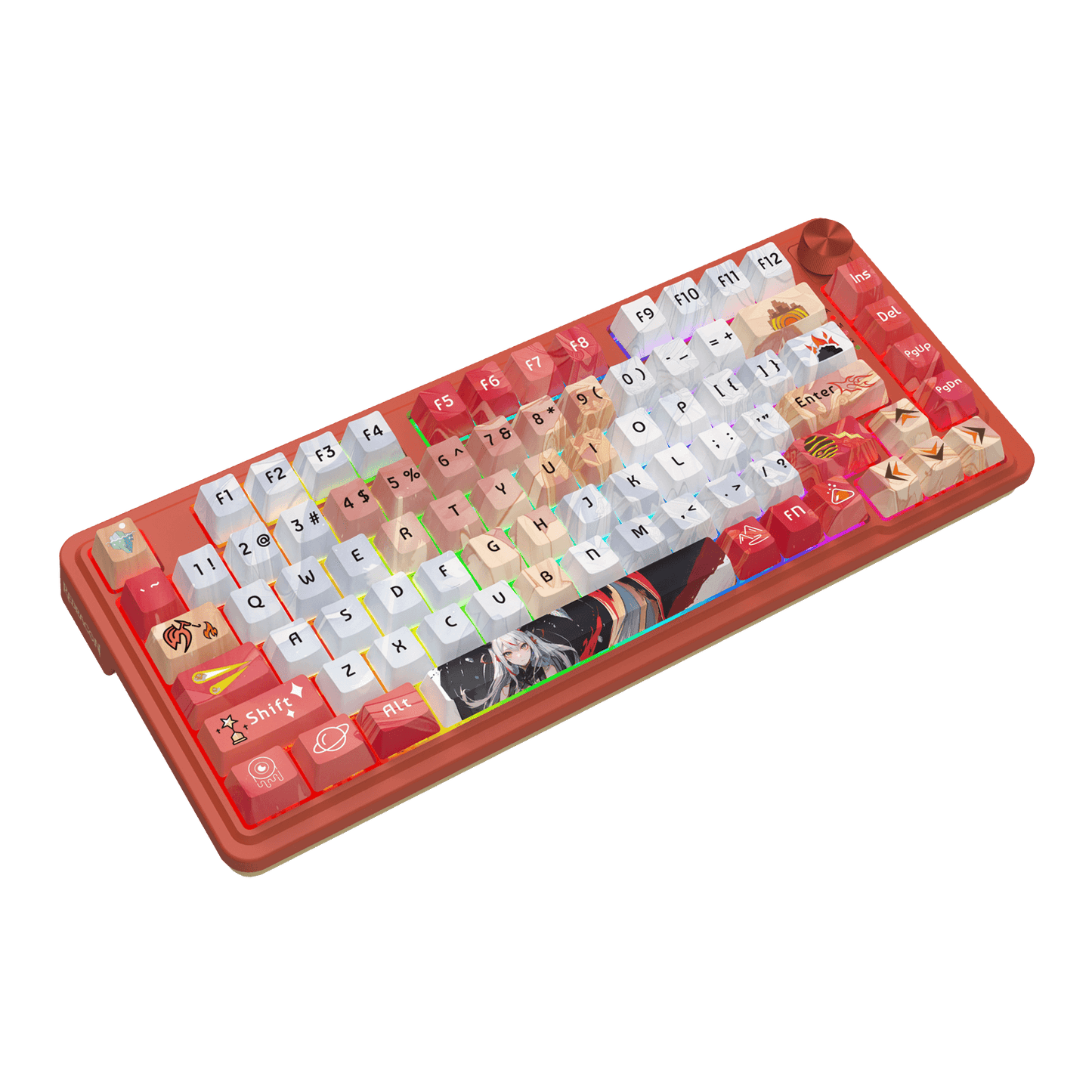 Redragon UCAL K673 PRO 75% Wireless Gasket Anime Keyboard