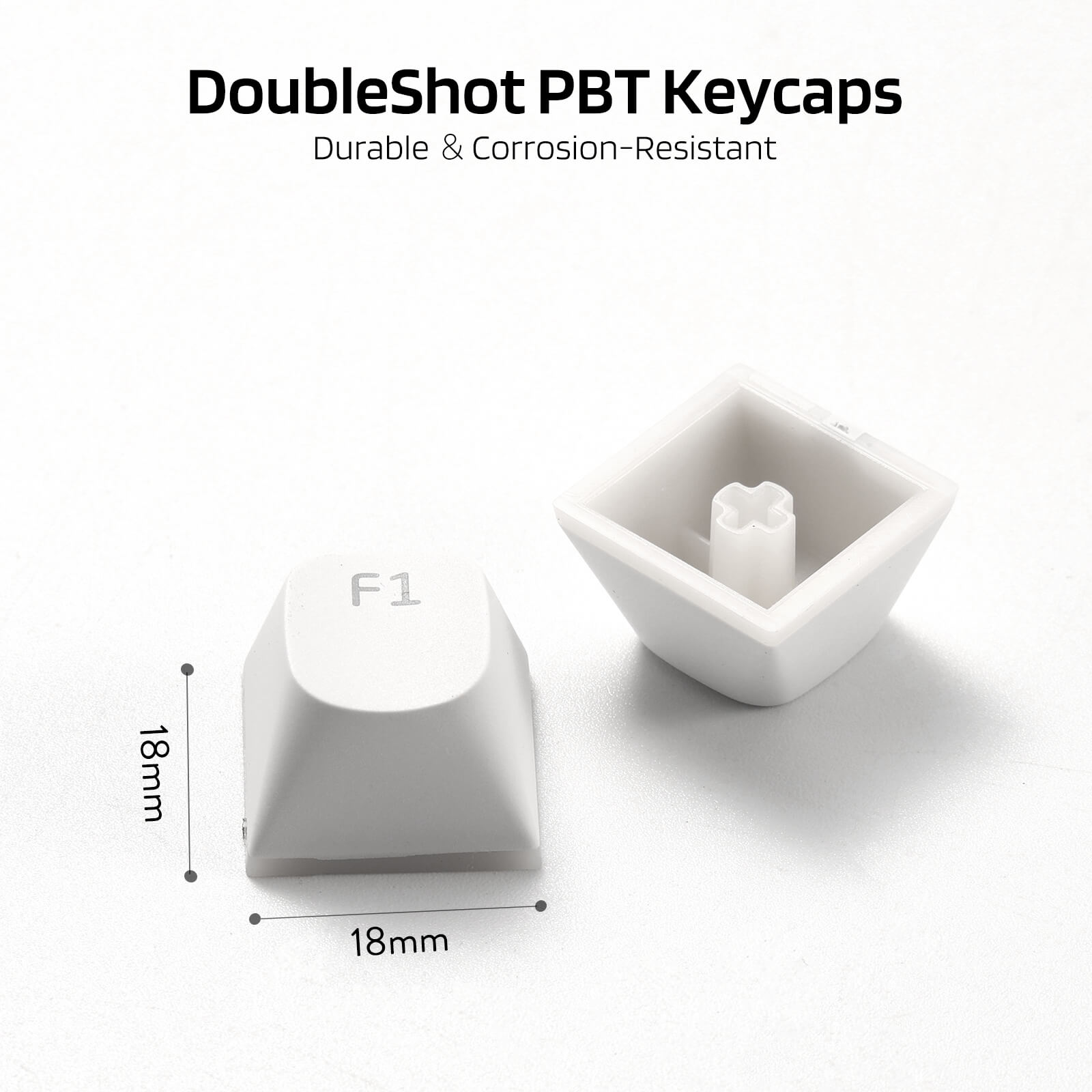 Redragon X LTC 117-Key OEM Profile PBT Double Shot Keycaps