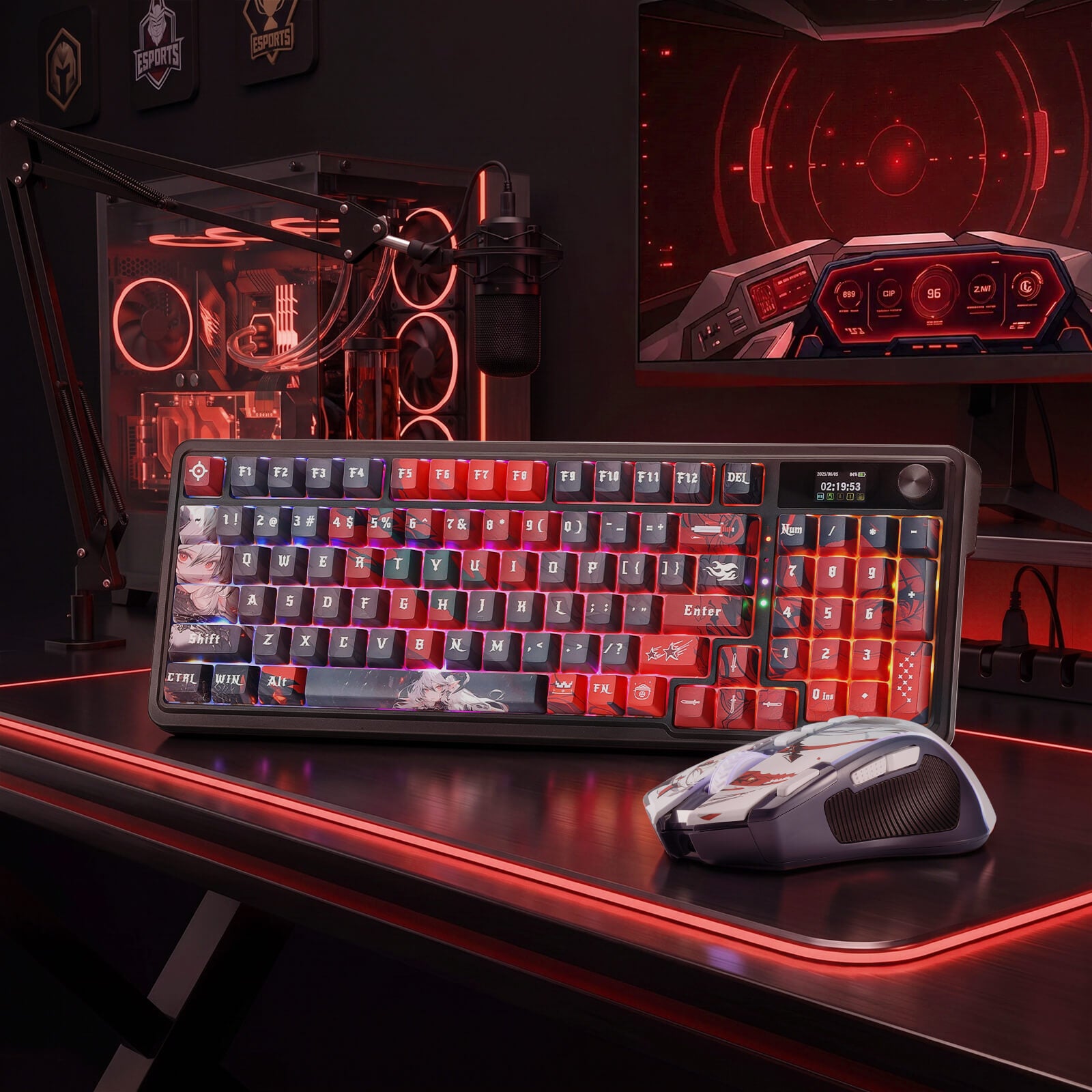 ARTEMIS K719 PRO & M612 PRO Anime Wireless Gaming Combo – Redragonshop