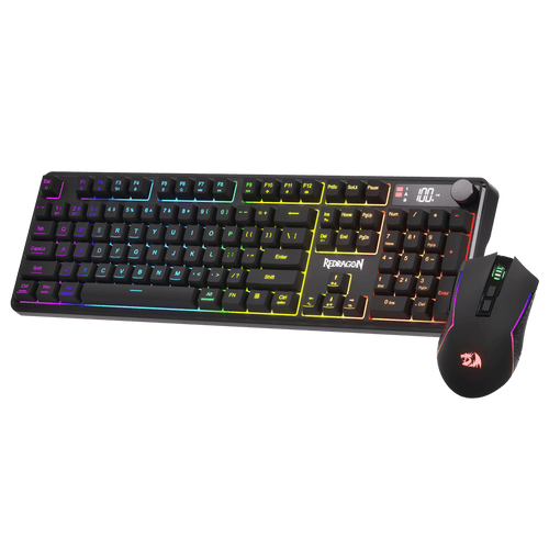 Redragon Wireless K526 PRO Membrane Keyboard & M693 PRO Gaming Mouse Combo