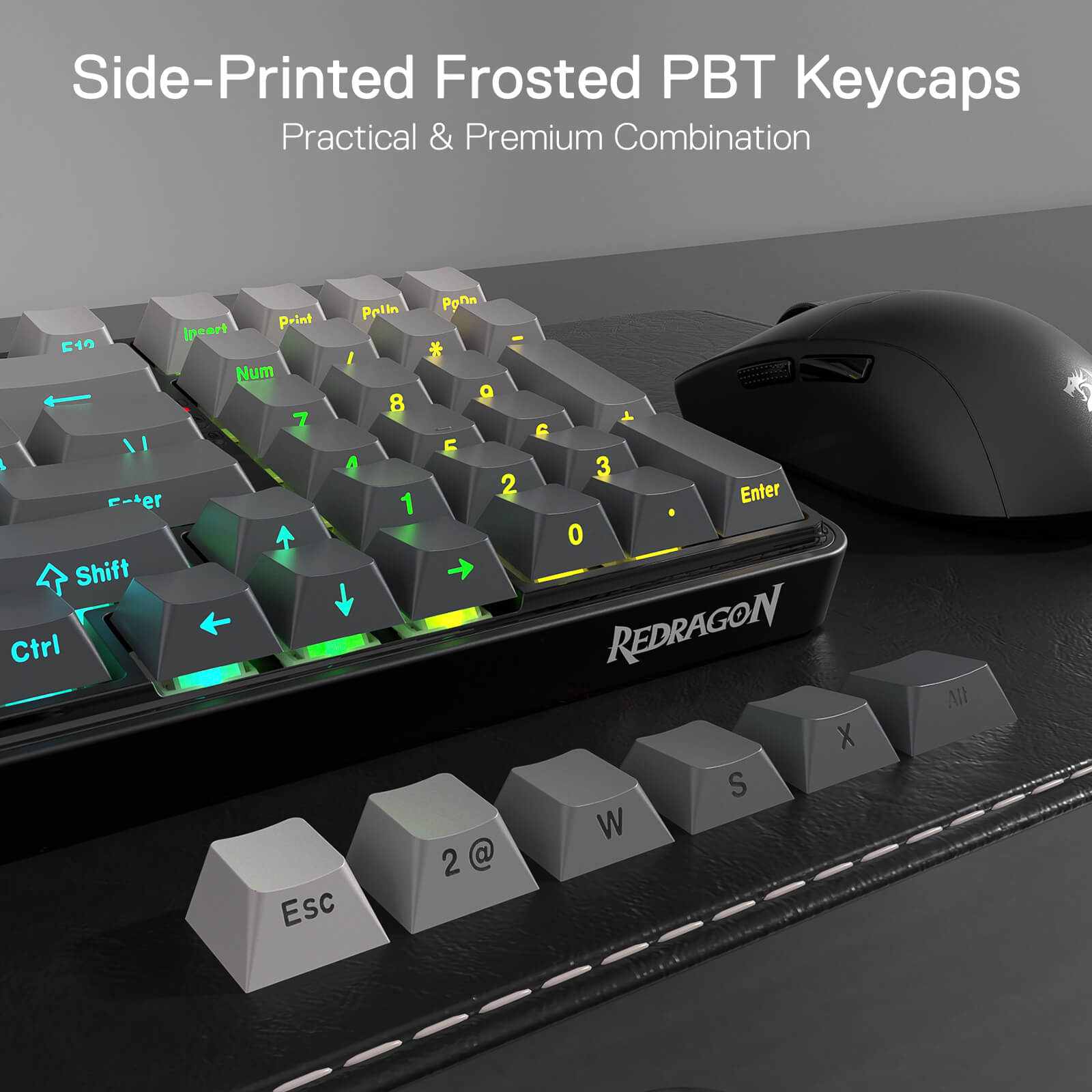 Redragon FAYE K744 PRO 99 Keys Wireless Gasket Mechanical Keyboard