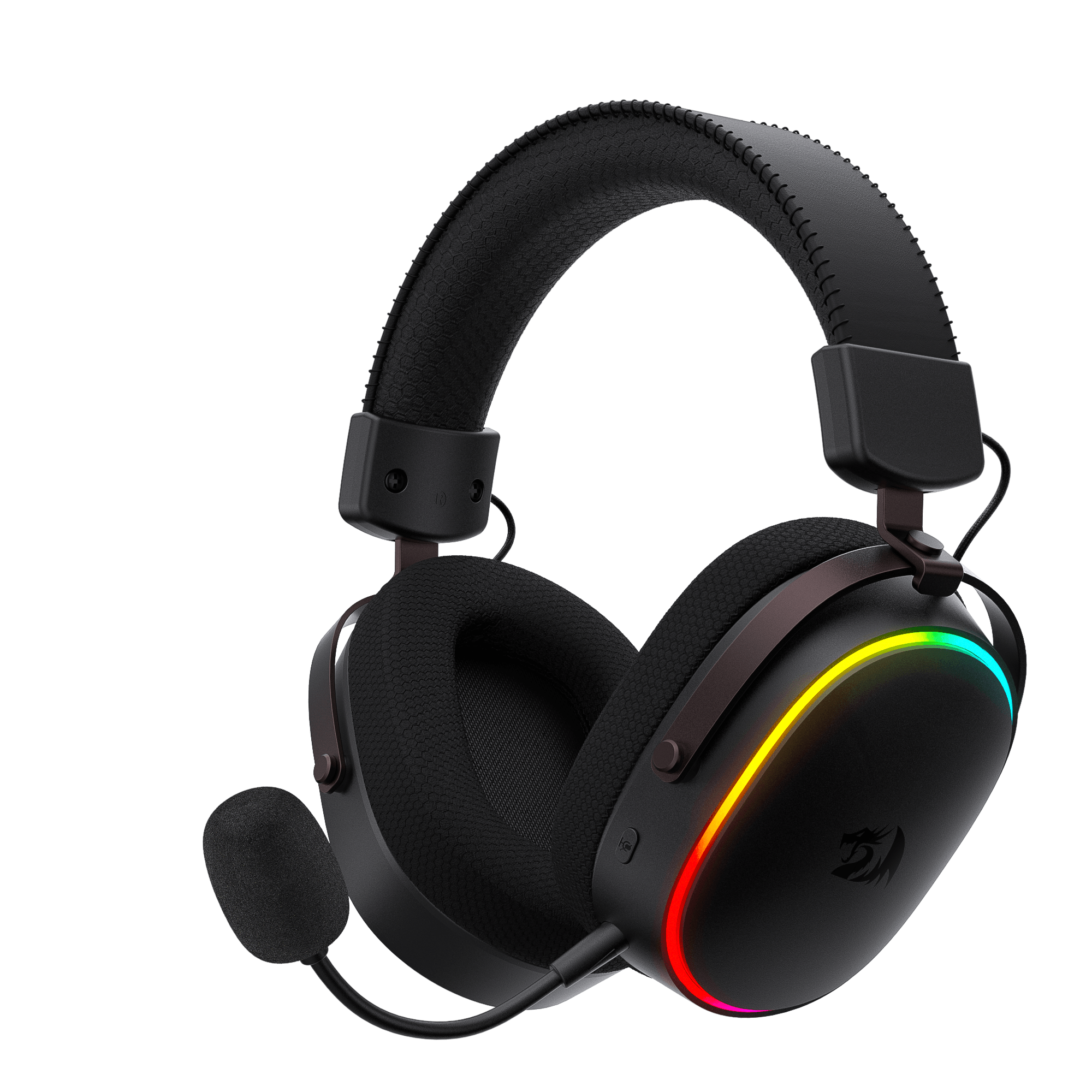 Redragon H831 4-Mode Wireless Gaming Headset, 53mm Drivers, 45Hr+ Battery
360° Spatial Sound, Detachable Mic with Voice Monitoring, Low Latency, Multi-Platform Headphone for PS4/5, NS, PC, Mac, Phone