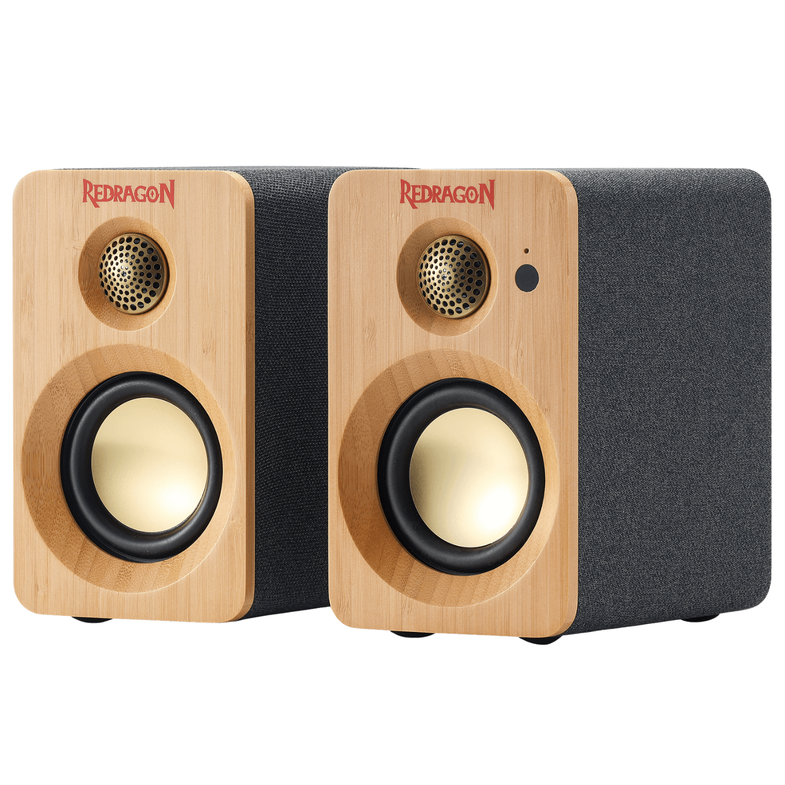 Redragon GS818 Multimedia Speaker, 60W Peak 2.0 Desktop Computer Speakers, Bluetooth 5.3, USB-C & AUX Input, 1