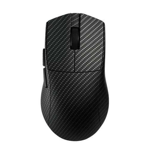 Redragon M916 Plus Carbon Fiber Tri-Mode Gaming Mouse, 49G Ultra-Light 45K DPI Mouse w/Ergonomic Natural Grip Build, Full Programmable Buttons, Software Supports DIY Keybinds & DPI