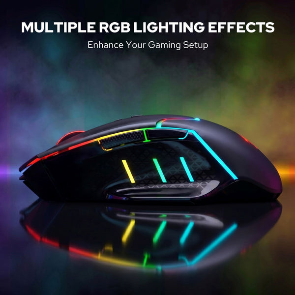 Redragon M690 MAX Wireless Gaming Mouse 12800 DPI RGB – Redragonshop