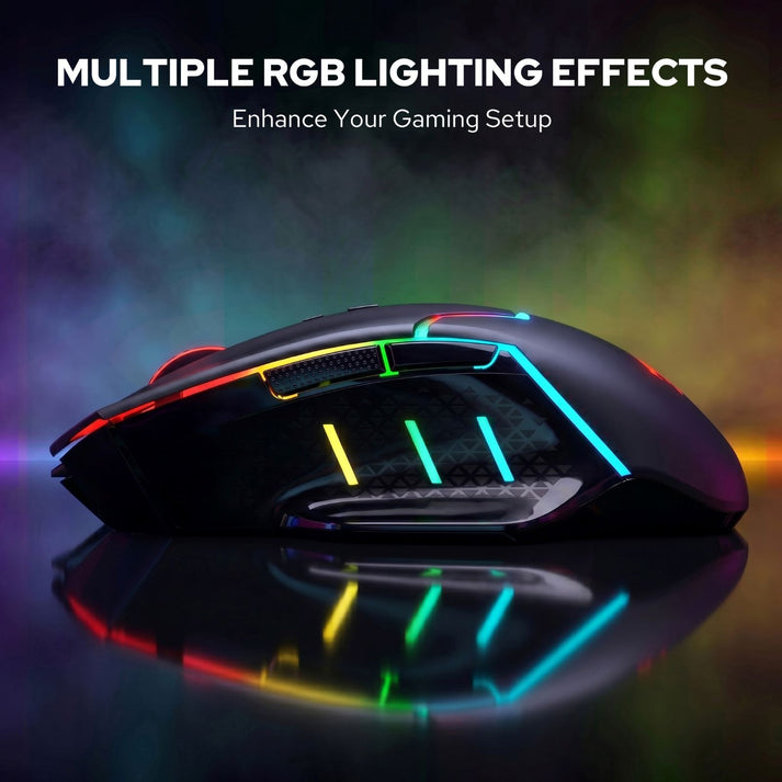 Redragon M690 MAX Wireless Gaming Mouse 12800 DPI RGB – Redragonshop