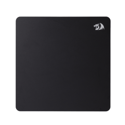 Redragon PG1M Glass Mouse Pad - Ultra-Smooth Precision Surface with Non-Slip Base, Easy to Clean, Hard Mousepad for Gaming - 11.8 x 11.8 x 0.15 inches, Black