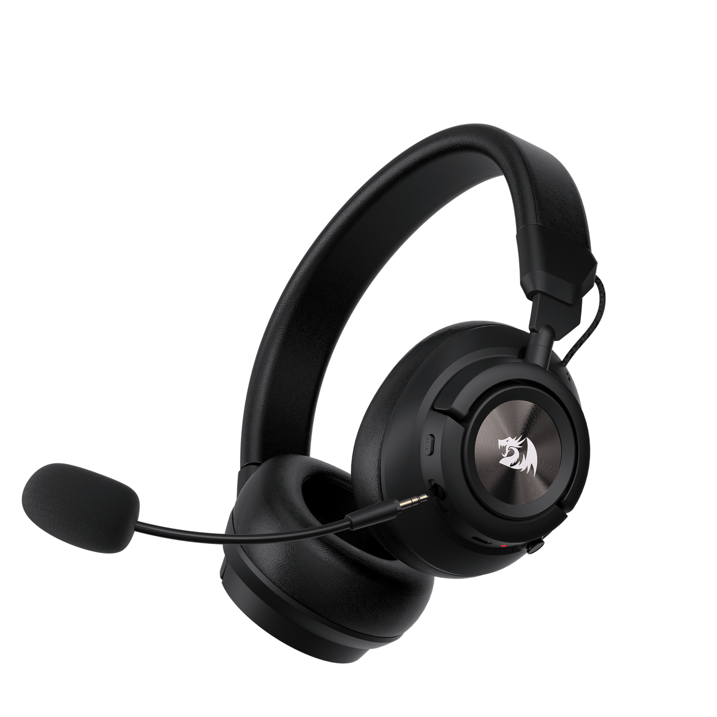 Redragon H889 Wireless Gaming Headset, 4 Connection Modes 2.4G/BT/3.5mm/USB, 53mm Drivers, Spatial Audio, 7.1 Surround Sound, Detachable Mic, Compatible with PC/PS5/PS4/NS/Xbox One/Phone 