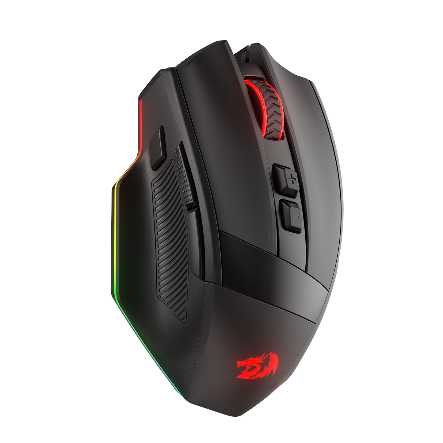 Redragon M923 PRO 3-Mode RGB Gaming Mouse, Optical Ergonomic Gamer Mouse with Max 24,000DPI, Pro Precision Sensor SG8960, 8 Macro Buttons, Software Supported | show