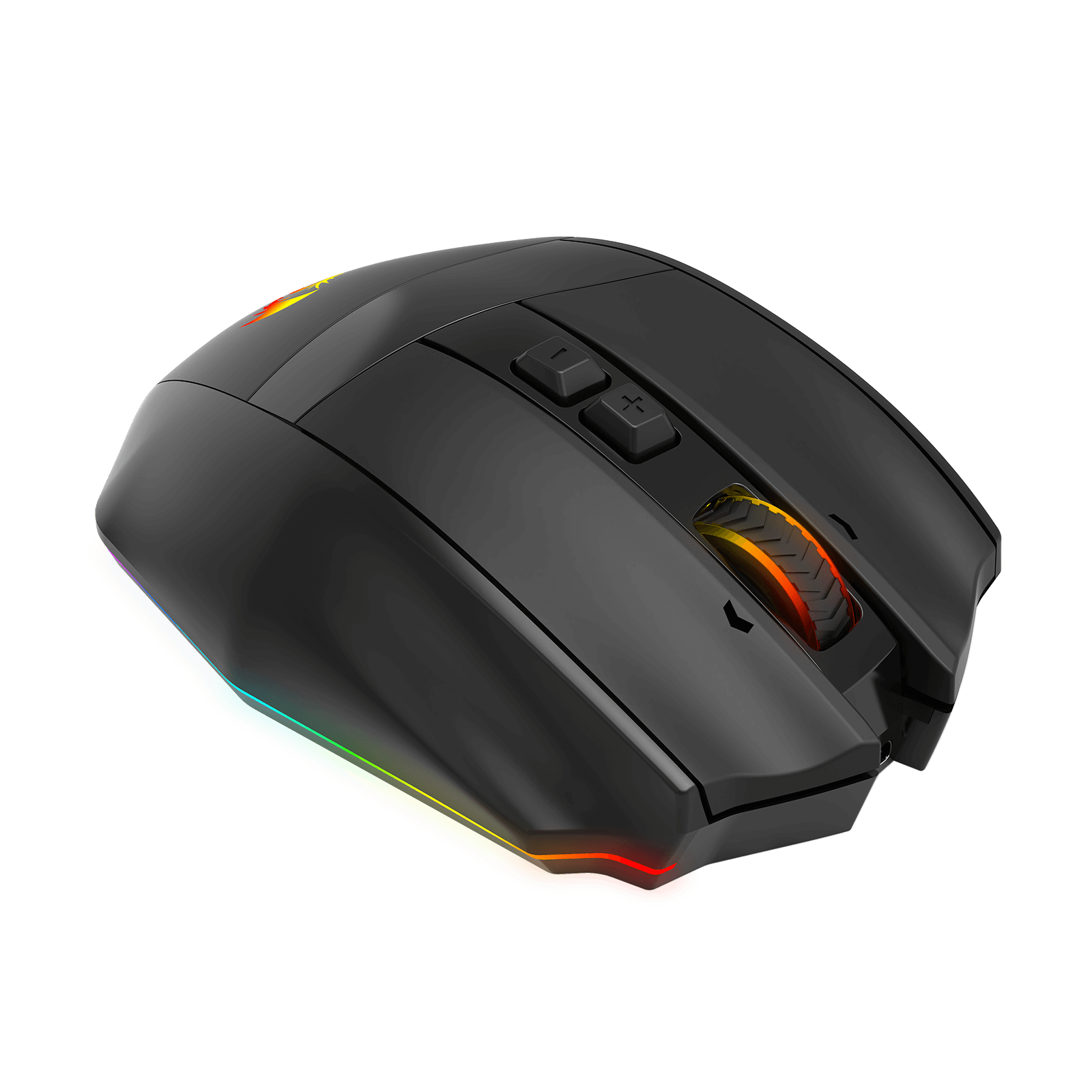 Redragon M923 PRO 3-Mode RGB Gaming Mouse, Optical Ergonomic Gamer Mouse with Max 24,000DPI, Pro Precision Sensor SG8960, 8 Macro Buttons, Software Supported 