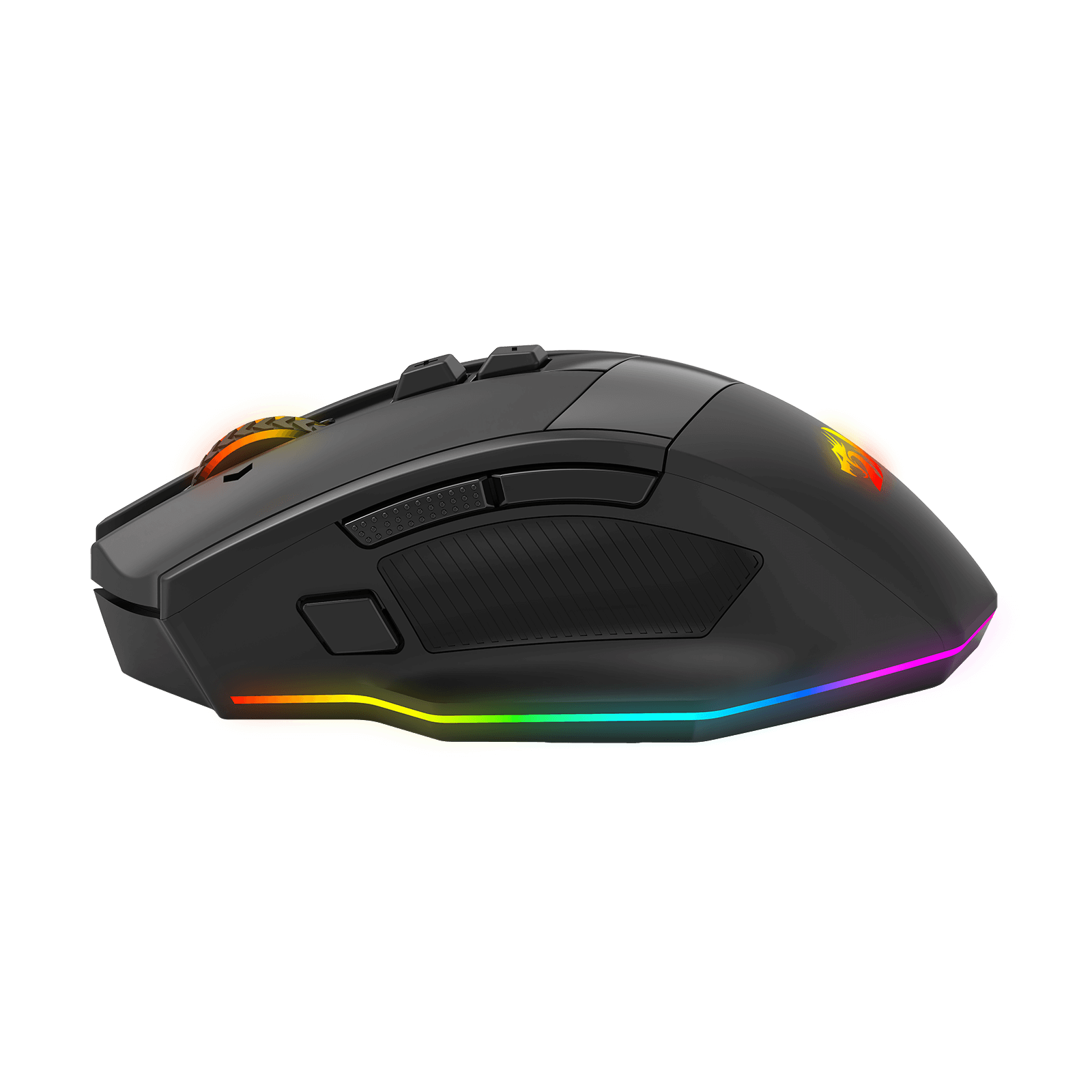 Redragon M923 PRO 3-Mode RGB Gaming Mouse, Optical Ergonomic Gamer Mouse with Max 24,000DPI, Pro Precision Sensor SG8960, 8 Macro Buttons, Software Supported 