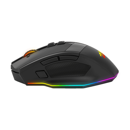Redragon M923 PRO 3-Mode RGB Gaming Mouse, Optical Ergonomic Gamer Mouse with Max 24,000DPI, Pro Precision Sensor SG8960, 8 Macro Buttons, Software Supported 