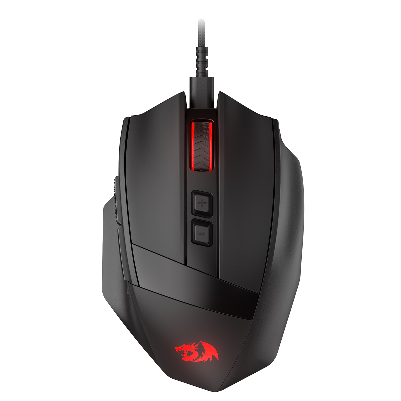 Redragon M923 Gaming Mouse, RGB, Wired, Black 