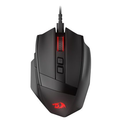 Redragon M923 Gaming Mouse, RGB, Wired, Black 