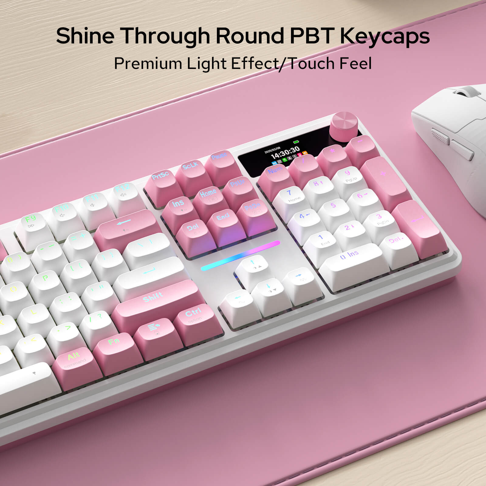 Redragon TERRAFLARE K762 PRO Wireless Full Size Mechanical Gaming