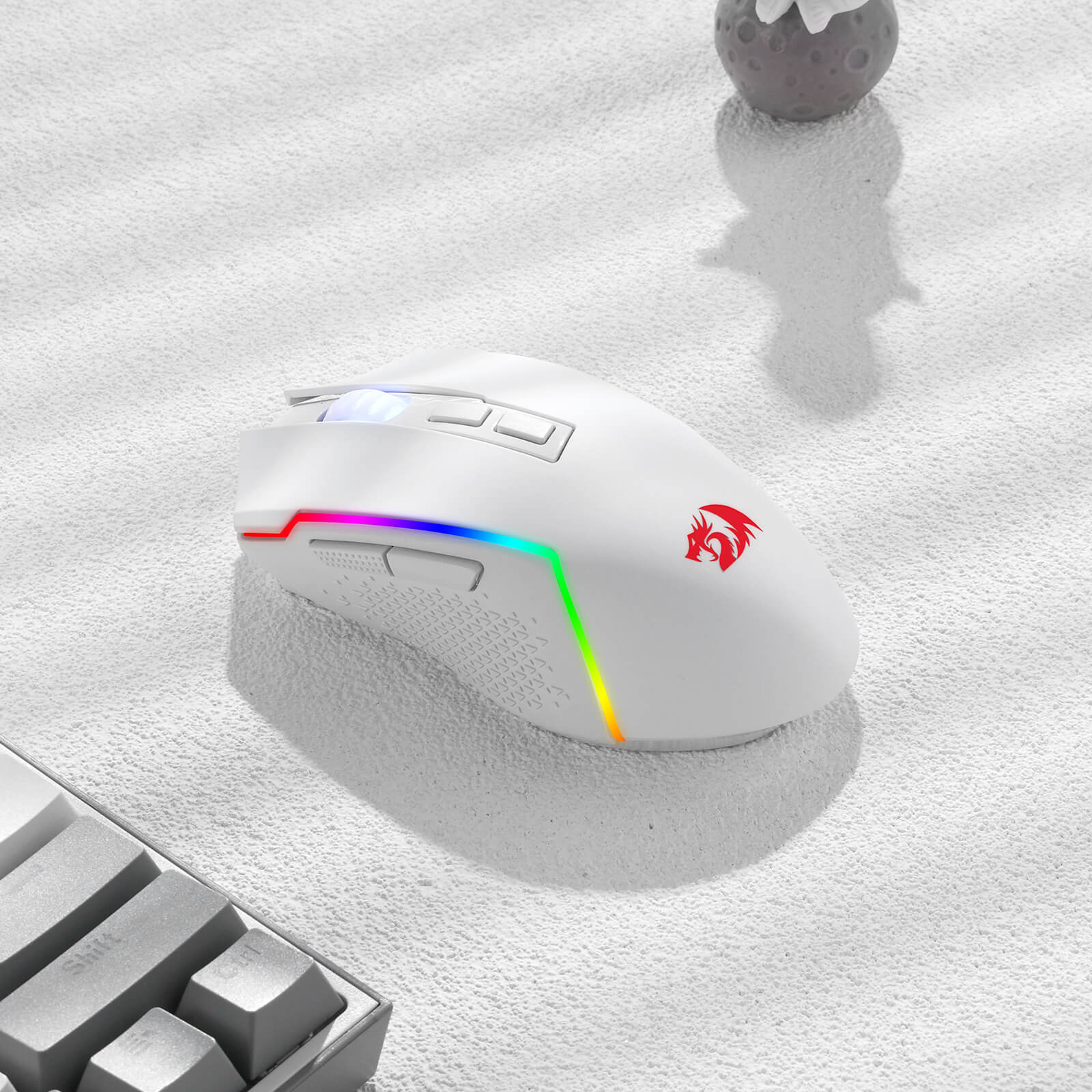 Redragon TRIDENT M693 white mouse