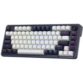 Redragon K673 HE Rapid Trigger Gaming Keyboard, 81 Keys 8K Wired Mechanical Keyboard w/Next-Gen UltraMag 100% POM Silky Magnetic Switch, Dual-Module Floating Structure Design, 2-Layer Noise Dampening