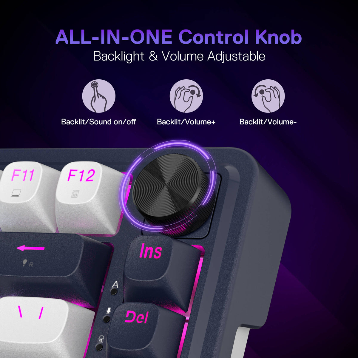 Redragon UCAL K673 HE Magnetic Gaming Keyboard | UltraMag Switches for ...