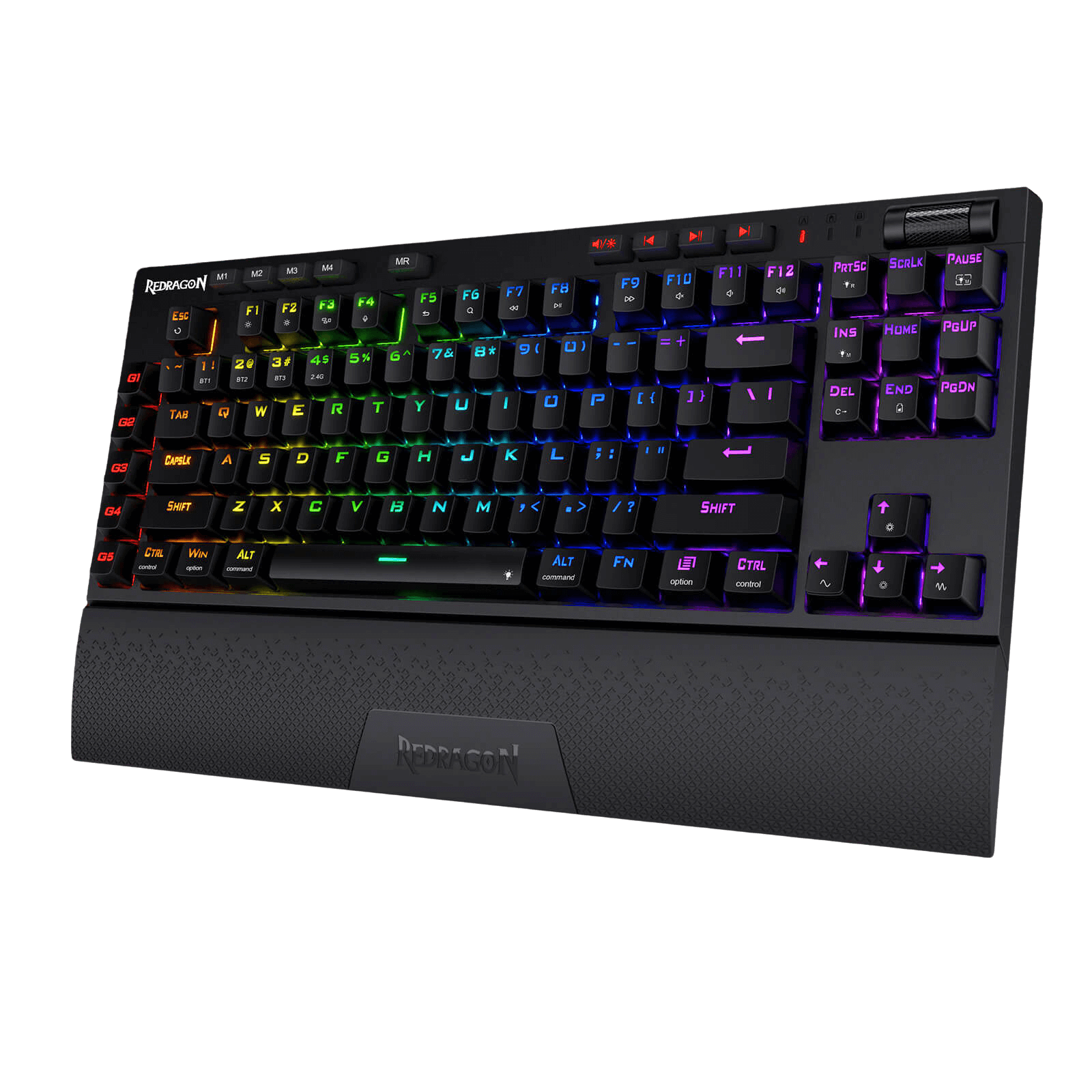 Redragon Wireless Gaming Keyboard | RGB Mechanical Keyboard | 87 Keys TKL Keyboard