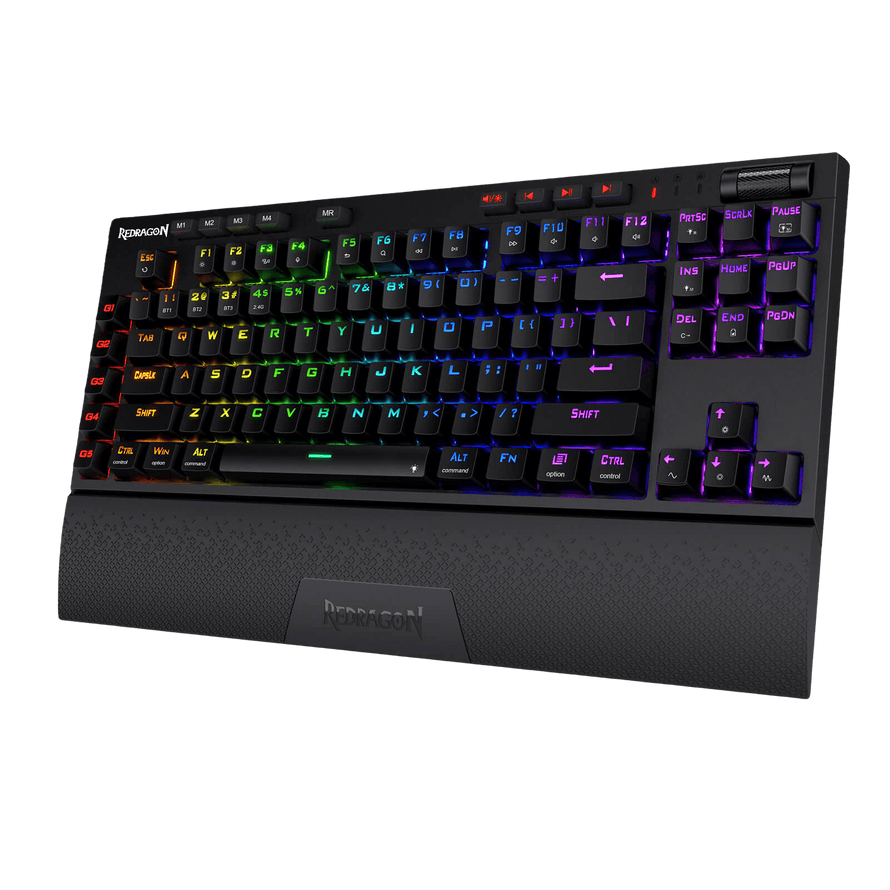 Redragon Wireless Gaming Keyboard | RGB Mechanical Keyboard | 87 Keys