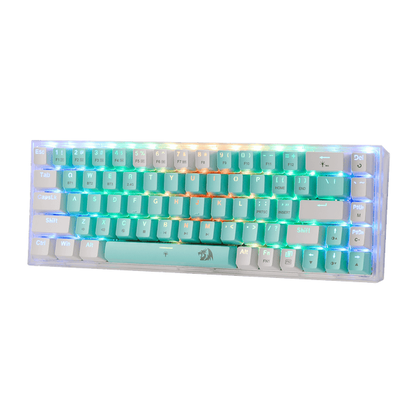 White_Mint65_Wirelesskeyboard_