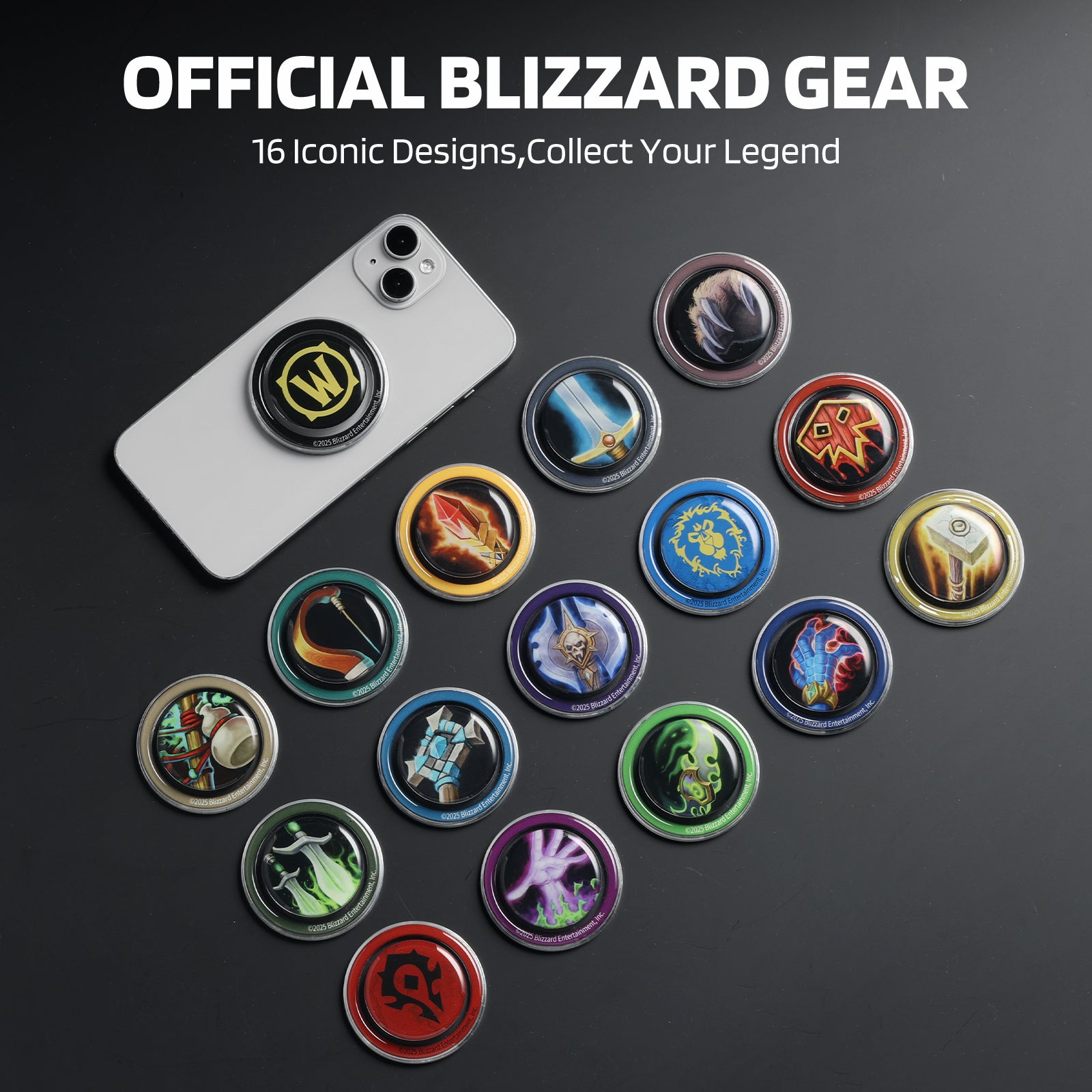blizzard entertainment gear Blizzard World of Warcraft Magnetic Airbag Phone Grip – Redragonshop