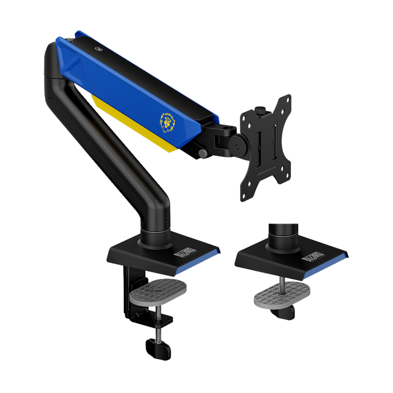 World of Warcraft Alliance-Theme Monitor Stand, blue