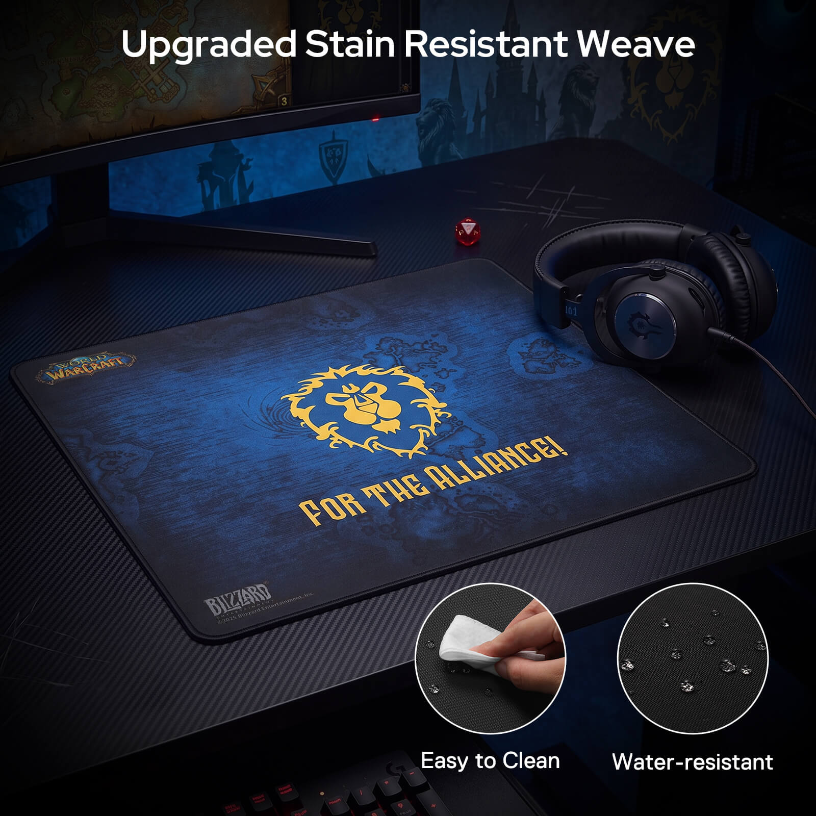 Blizzard World of Warcraft XXL Gaming Mouse Pad/Desk Mat