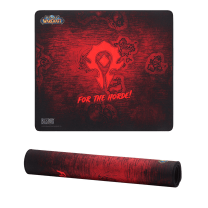 Blizzard Wow Themed Symbol Gaming Mouse Pad, XL Desktop Keyboard Mat
Cloth Cover with Stitched Edge, Smooth Tracking & Stability, Never-Slip Rubber, Official Licensed