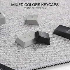 Redragon BK7114 96% Tri-modes Wireless Keyboard with Scissor Mechanism,  Grey and Balck Mixed-Color Keycaps are perfect for minimalism. 