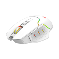 Redragon M693 Draadloze gamingmuis, 8000 dpi, met 3 modi, Bluetooth en 2,4 G draadloos, 7 macrotoetsen, duurzame stroomcapaciteit en RGB- achtergrondverlichting voor pc/Mac/computer Redragon M693 Draadloze gamingmuis, 8000 dpi, met 3 modi, Bluetooth en 2,4 G draadloos, 7 macrotoetsen, duurzame stroomcapaciteit en RGB- achtergrondverlichting voor pc/Mac/computer