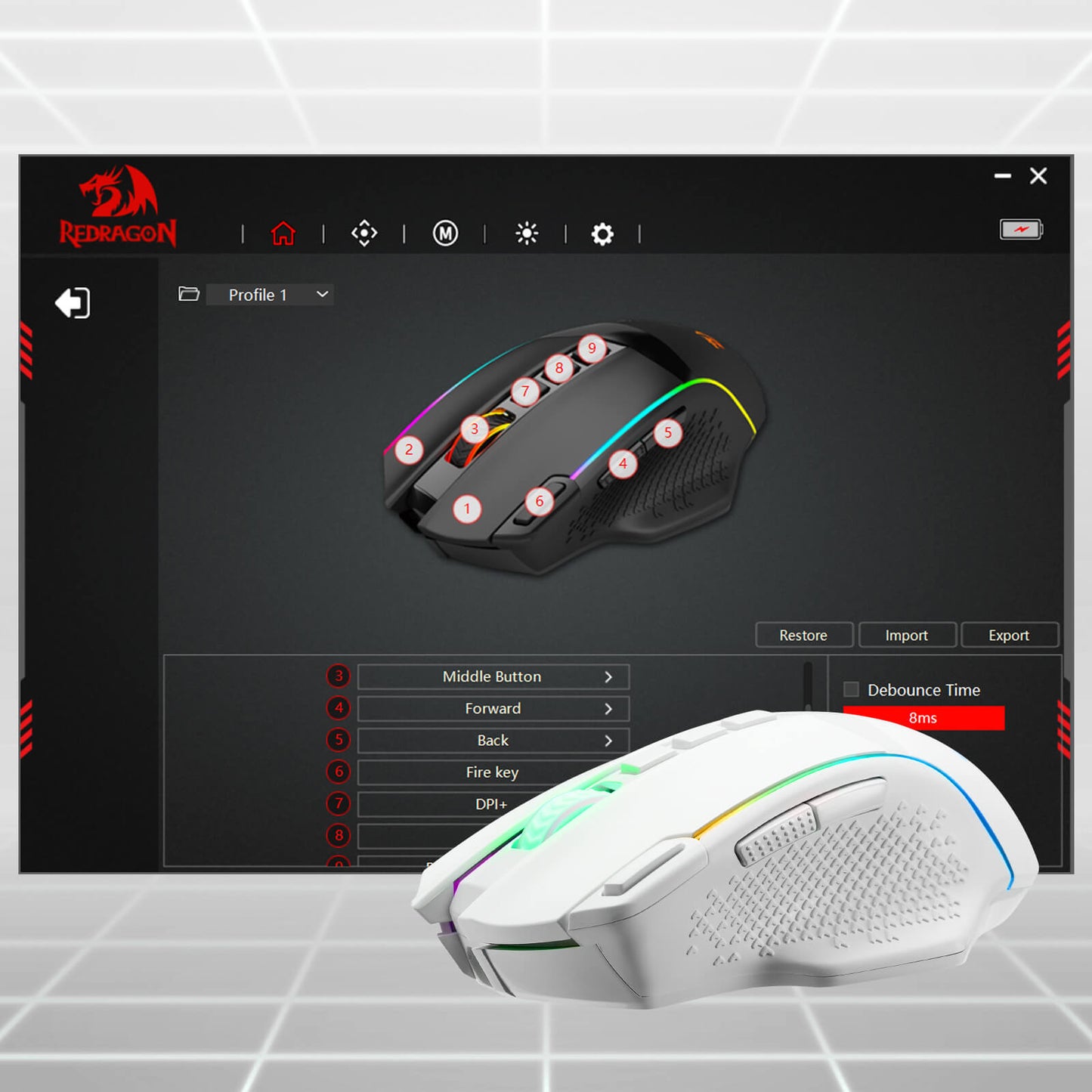 M991 Wireless FPS Gaming Mouse