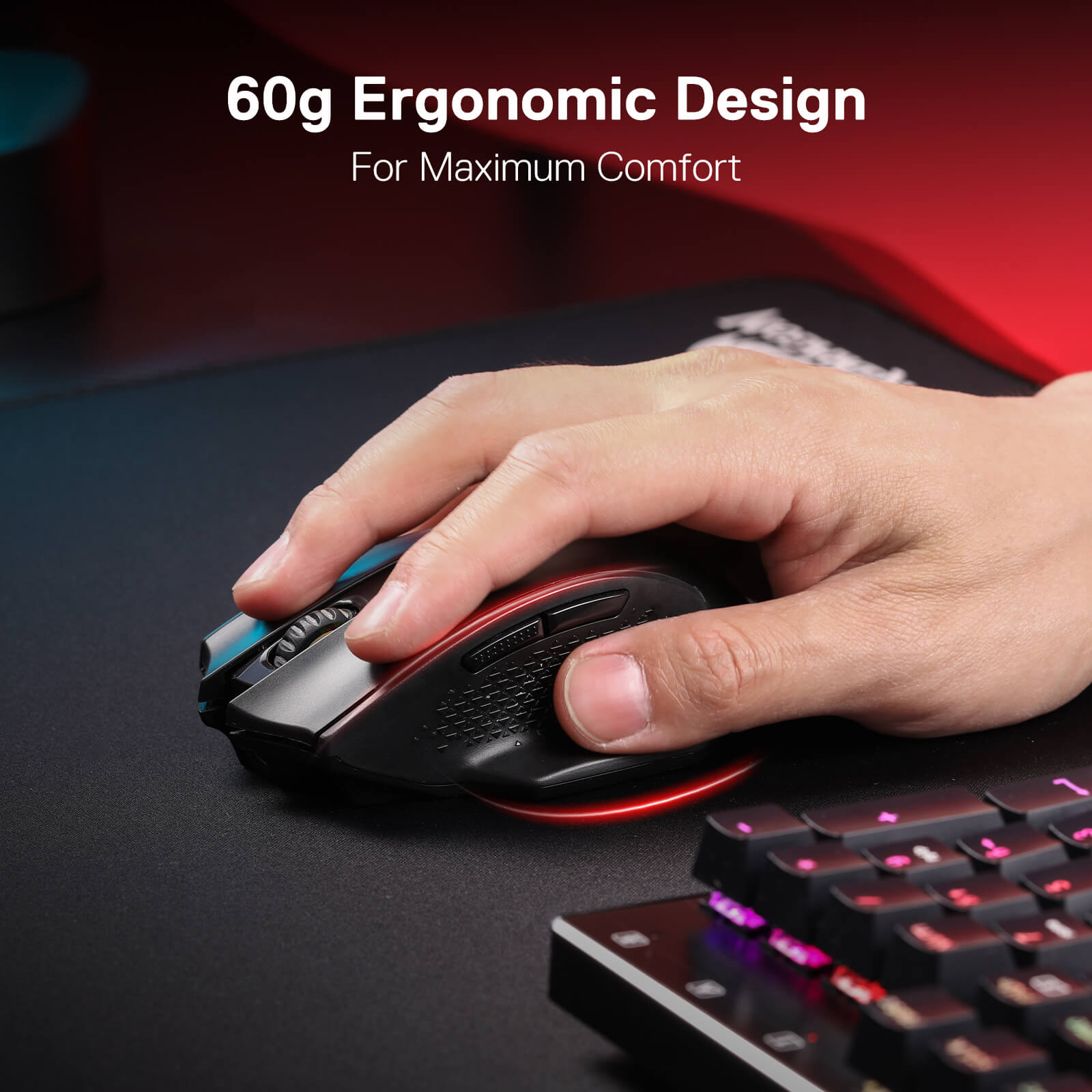 M994 Redragon M994 Wireless Bluetooth Gaming Mouse | 3-Mode Connection ...