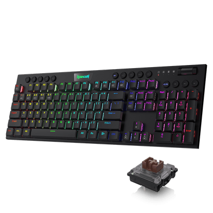 redragon low profile mechanical keyboard