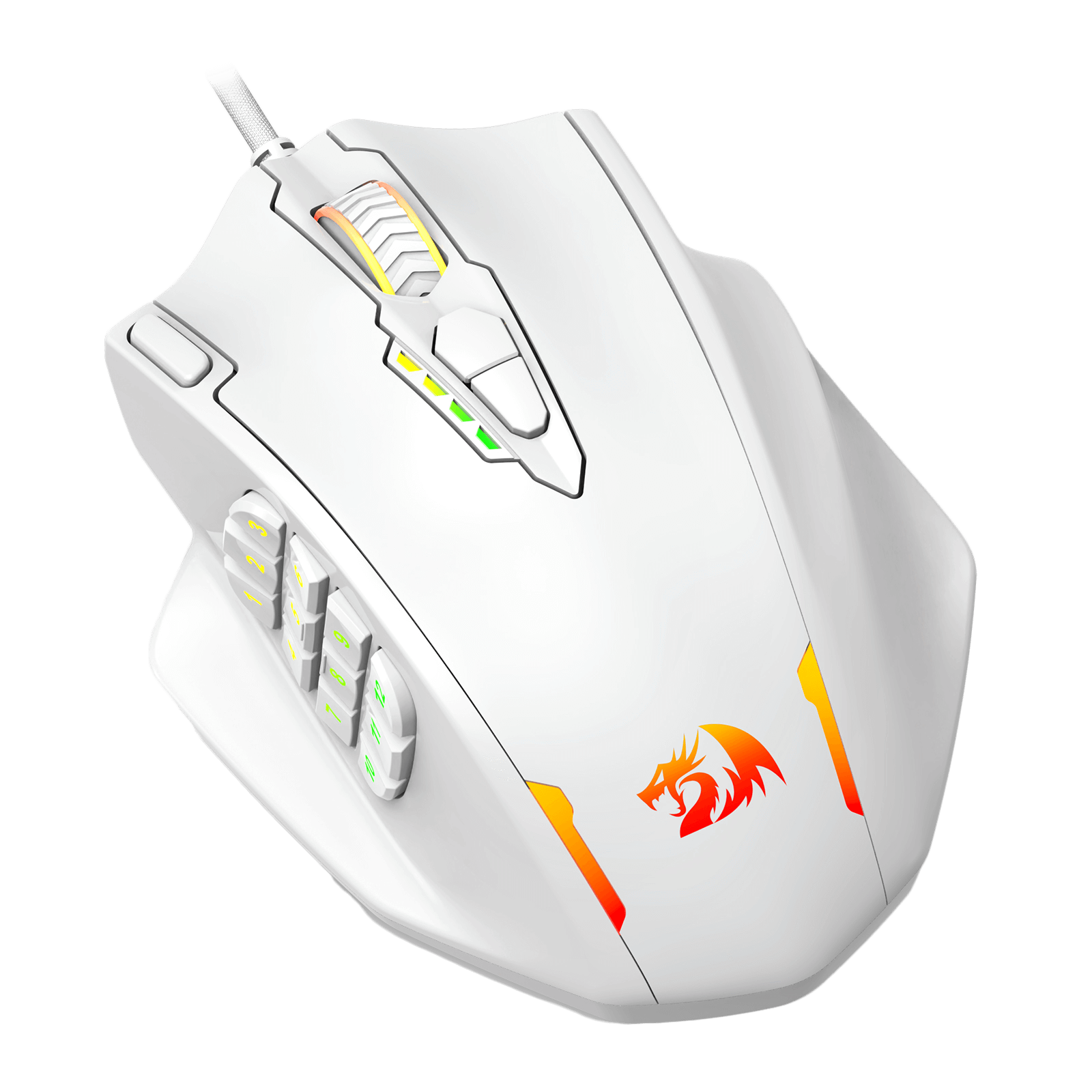 redragon m908 white mouse